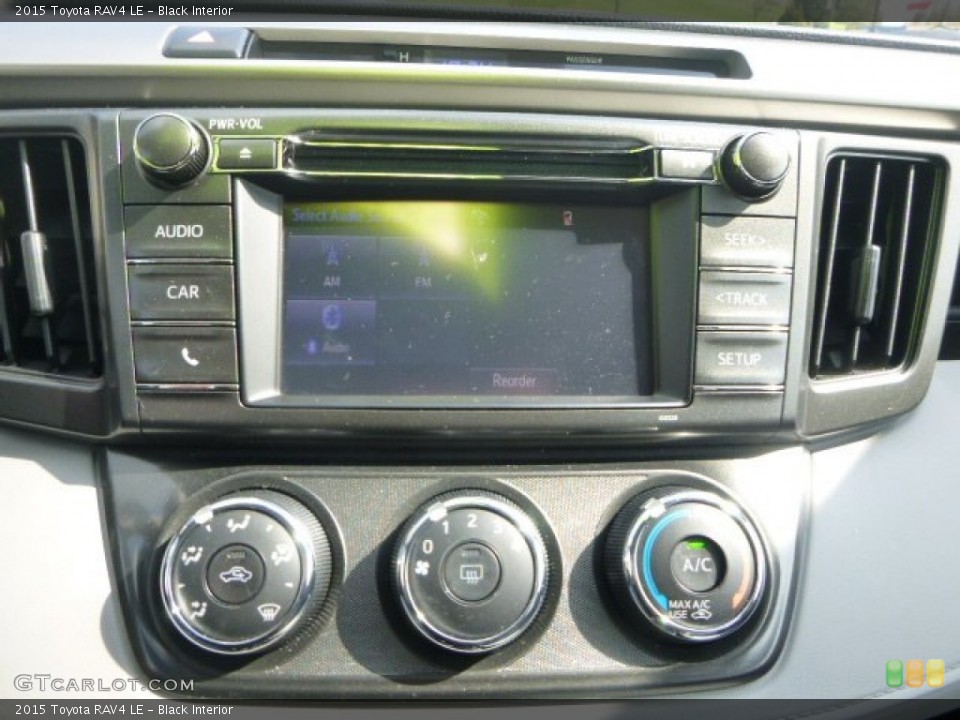 Black Interior Controls for the 2015 Toyota RAV4 LE #103291588