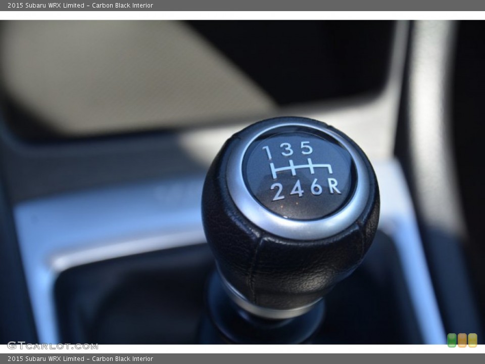 Carbon Black Interior Transmission for the 2015 Subaru WRX Limited #103293244