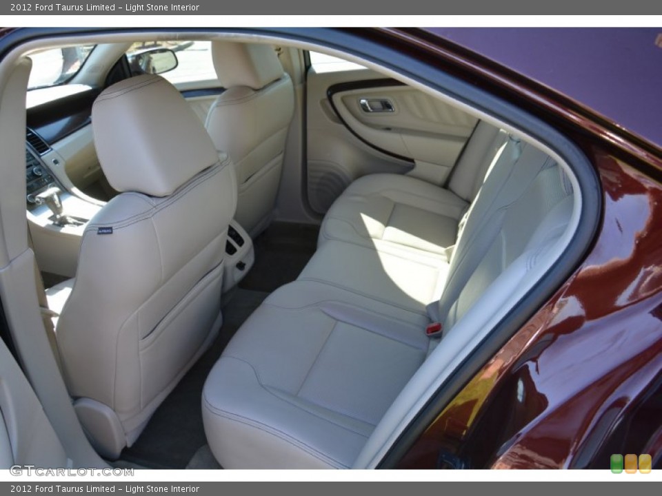 Light Stone Interior Rear Seat for the 2012 Ford Taurus Limited #103294912