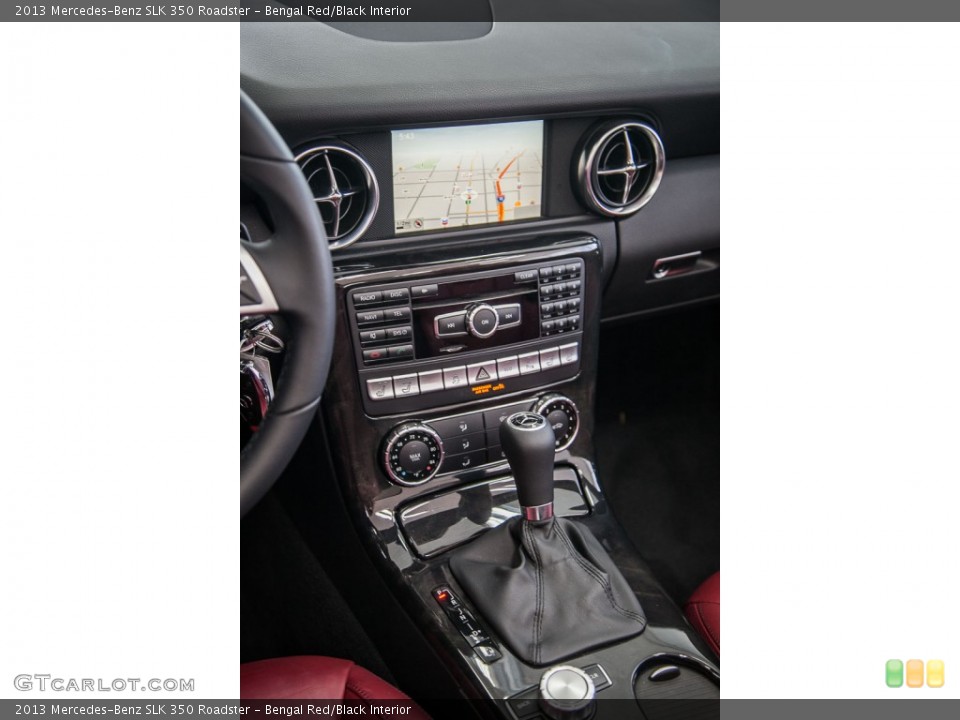Bengal Red/Black Interior Controls for the 2013 Mercedes-Benz SLK 350 Roadster #103295047