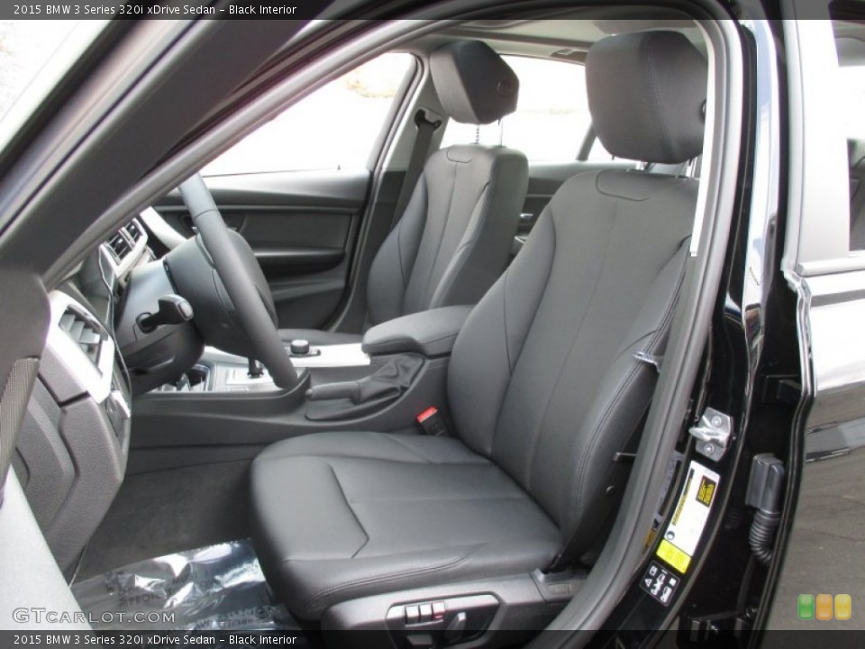 Black Interior Photo for the 2015 BMW 3 Series 320i xDrive Sedan #103295545