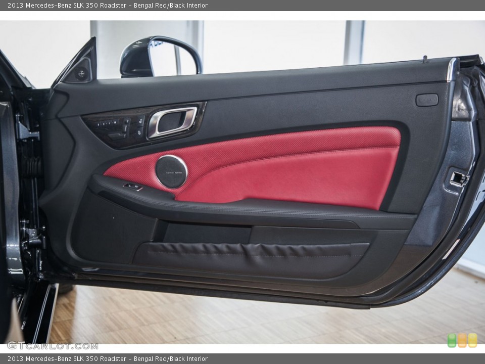 Bengal Red/Black Interior Door Panel for the 2013 Mercedes-Benz SLK 350 Roadster #103295628