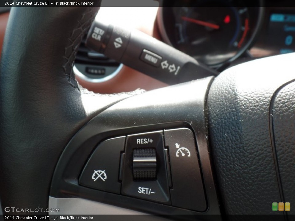 Jet Black/Brick Interior Controls for the 2014 Chevrolet Cruze LT #103299276