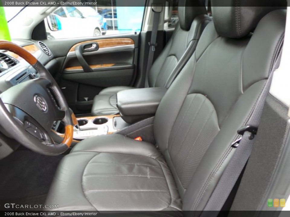 Ebony/Ebony Interior Photo for the 2008 Buick Enclave CXL AWD #103299844