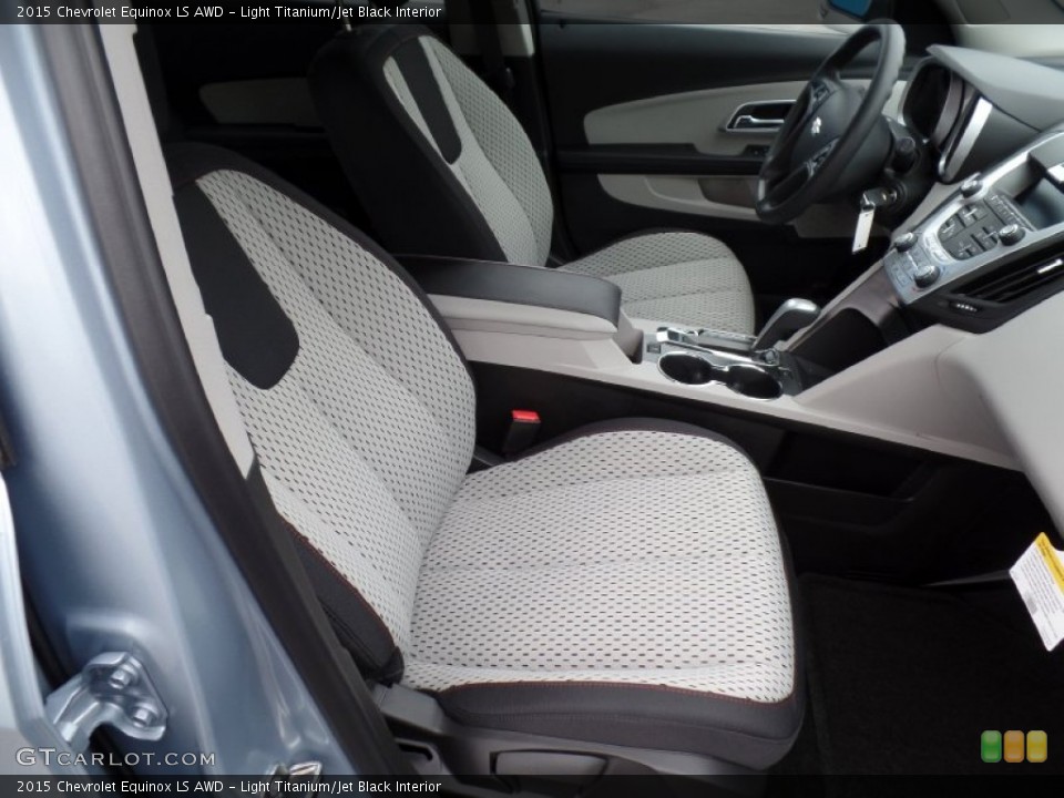 Light Titanium/Jet Black Interior Photo for the 2015 Chevrolet Equinox LS AWD #103301794