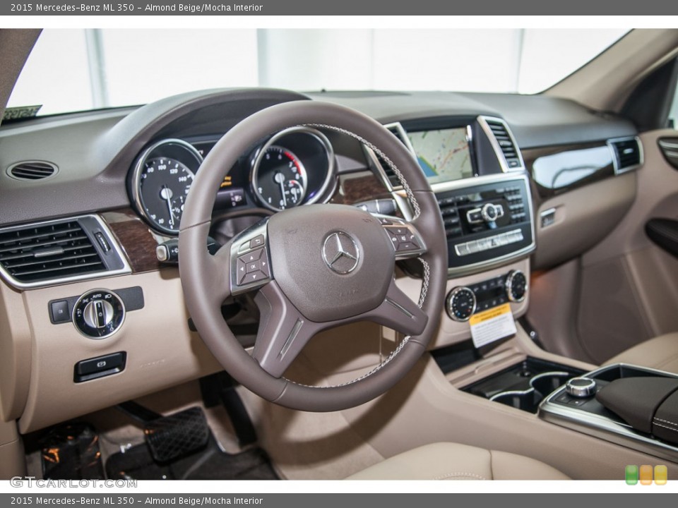 Almond Beige/Mocha Interior Dashboard for the 2015 Mercedes-Benz ML 350 #103304149