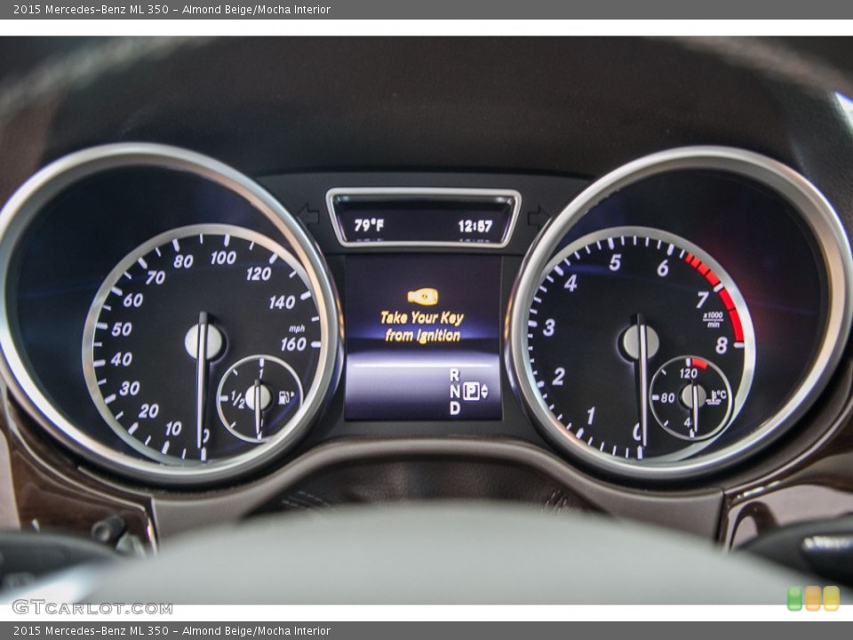Almond Beige/Mocha Interior Gauges for the 2015 Mercedes-Benz ML 350 #103304179