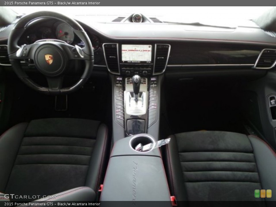 Black/w Alcantara Interior Dashboard for the 2015 Porsche Panamera GTS #103308343