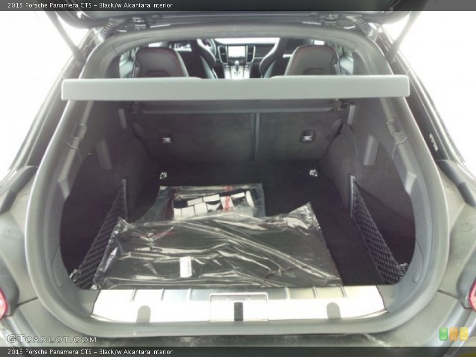 Black/w Alcantara Interior Trunk for the 2015 Porsche Panamera GTS #103308385