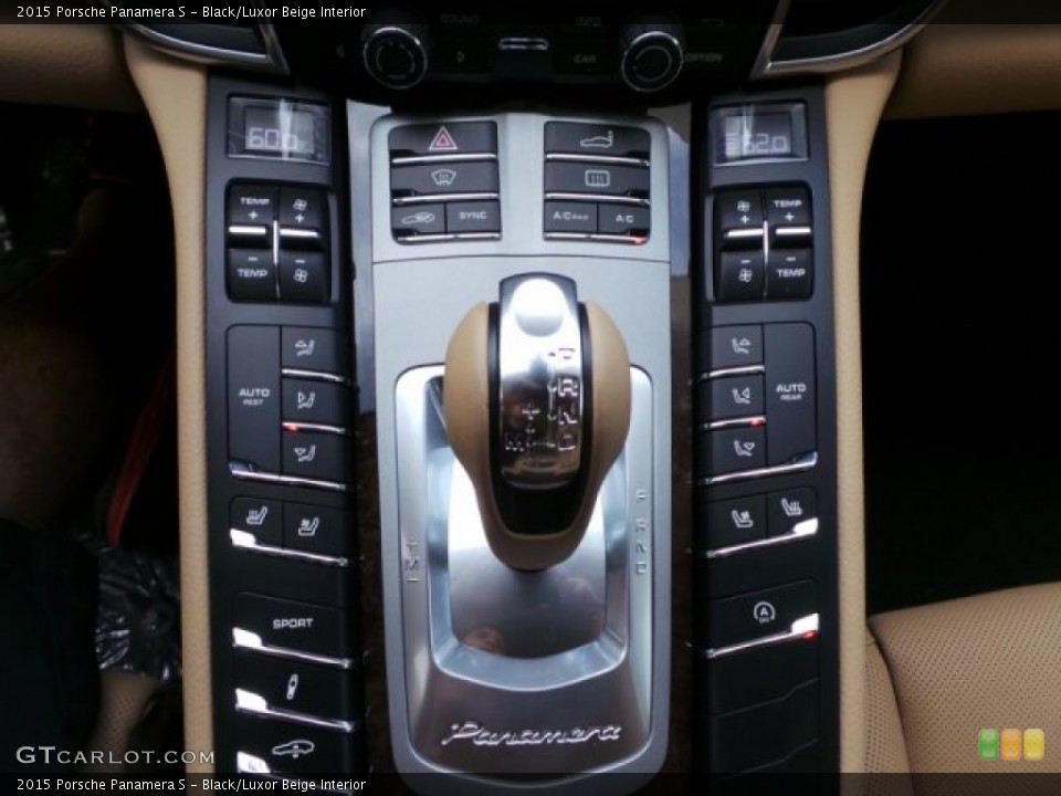 Black/Luxor Beige Interior Transmission for the 2015 Porsche Panamera S #103309711