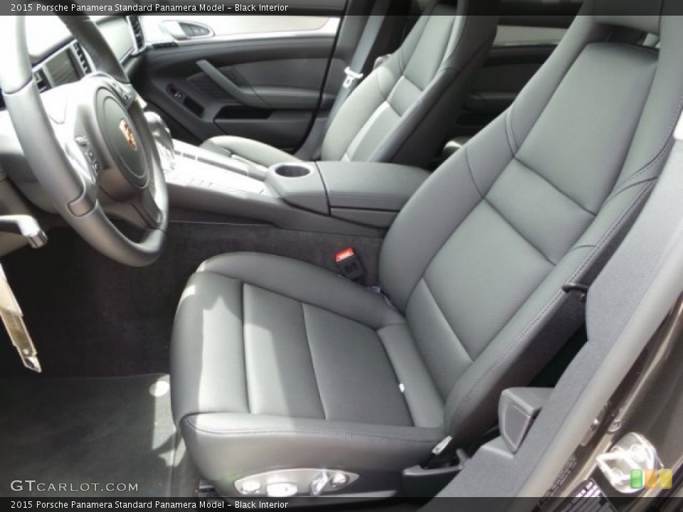 Black Interior Front Seat for the 2015 Porsche Panamera  #103310299