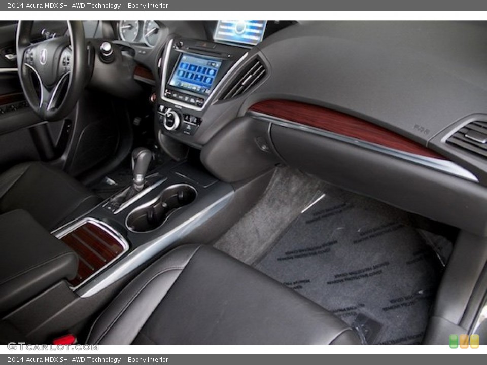 Ebony Interior Dashboard for the 2014 Acura MDX SH-AWD Technology #103310647