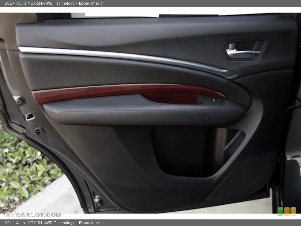 Ebony Interior Door Panel for the 2014 Acura MDX SH-AWD Technology #103310809