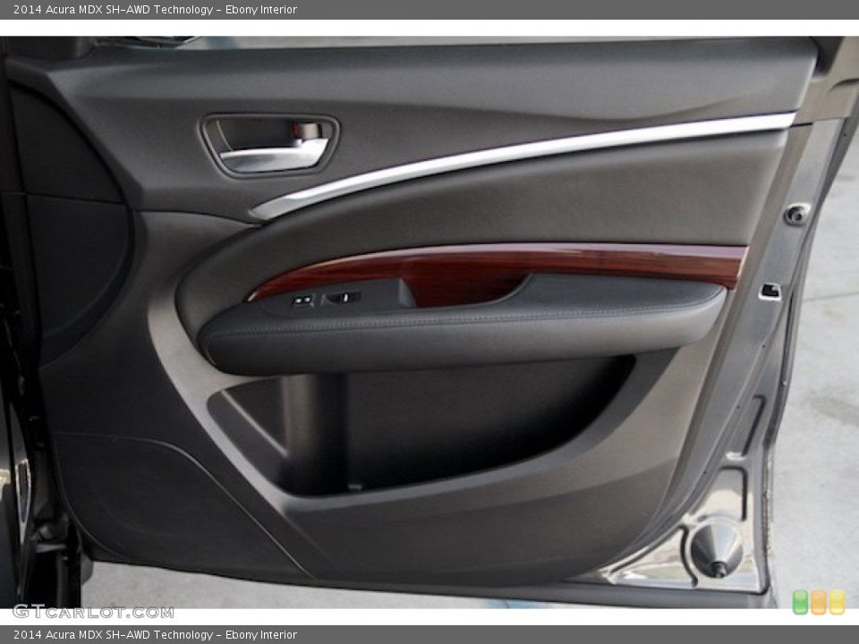 Ebony Interior Door Panel for the 2014 Acura MDX SH-AWD Technology #103310851