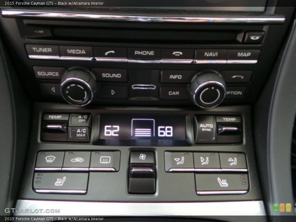 Black w/Alcantara Interior Controls for the 2015 Porsche Cayman GTS #103311202