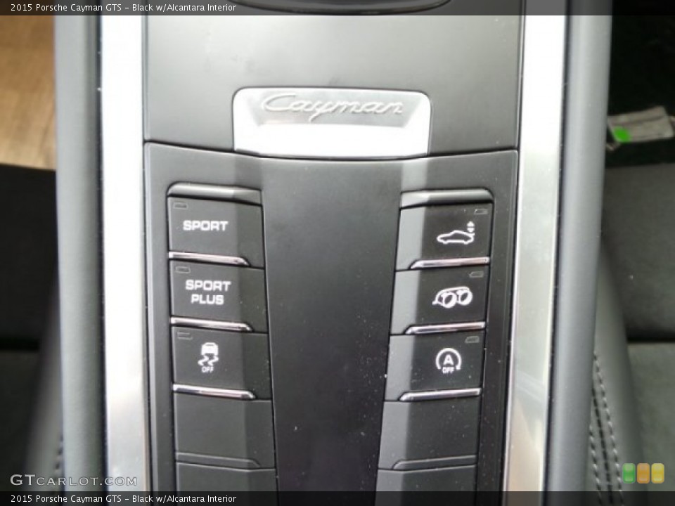 Black w/Alcantara Interior Controls for the 2015 Porsche Cayman GTS #103311220