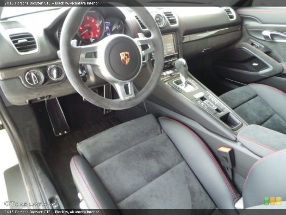 Black w/Alcantara Interior Photo for the 2015 Porsche Boxster GTS #103311553