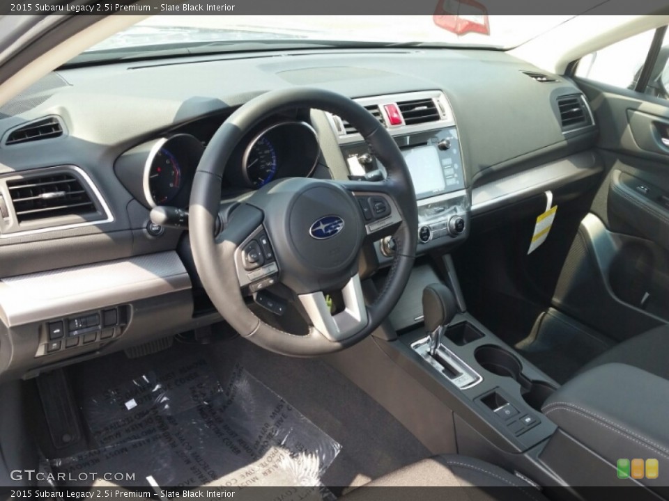 Slate Black Interior Photo for the 2015 Subaru Legacy 2.5i Premium #103312390