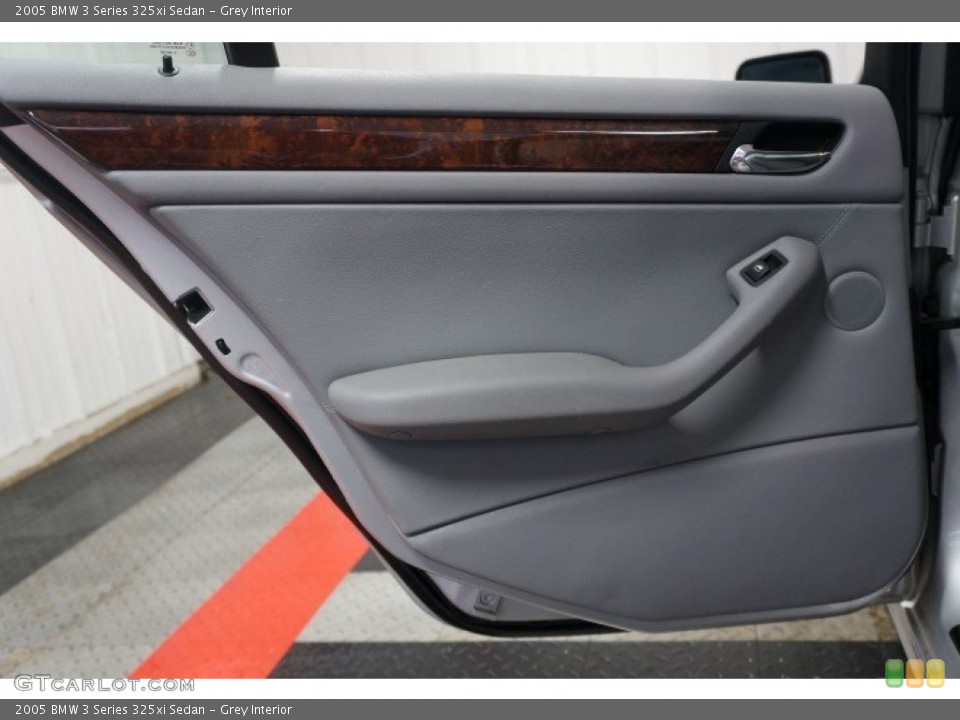 Grey Interior Door Panel for the 2005 BMW 3 Series 325xi Sedan #103315219