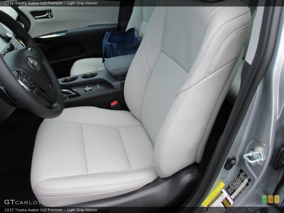 Light Gray Interior Front Seat for the 2015 Toyota Avalon XLE Premium #103325941