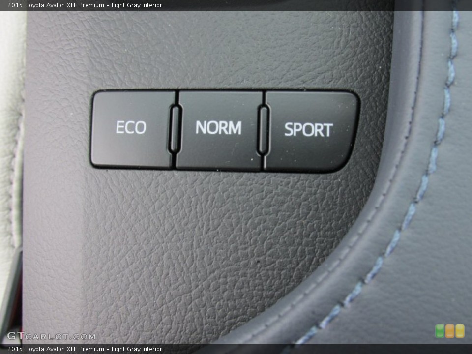 Light Gray Interior Controls for the 2015 Toyota Avalon XLE Premium #103326125