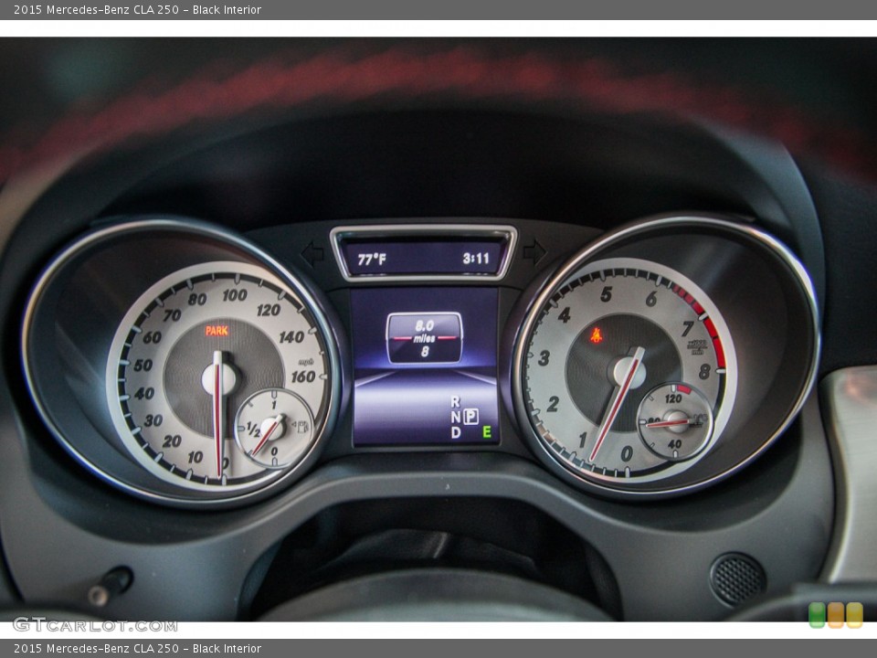 Black Interior Gauges for the 2015 Mercedes-Benz CLA 250 #103330346