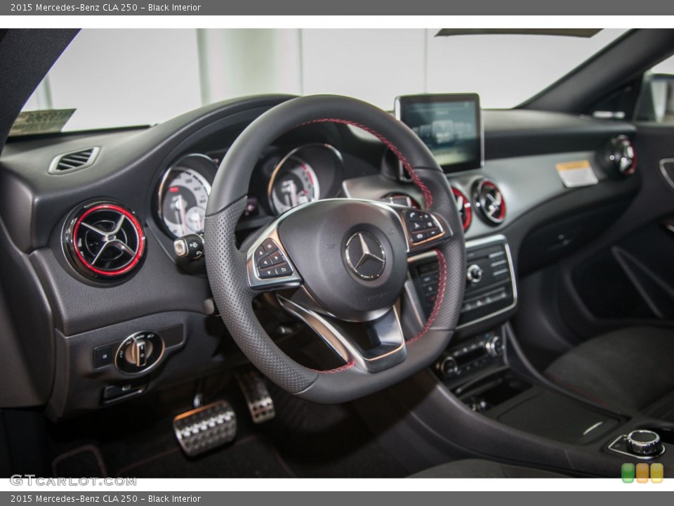 Black Interior Dashboard for the 2015 Mercedes-Benz CLA 250 #103330727