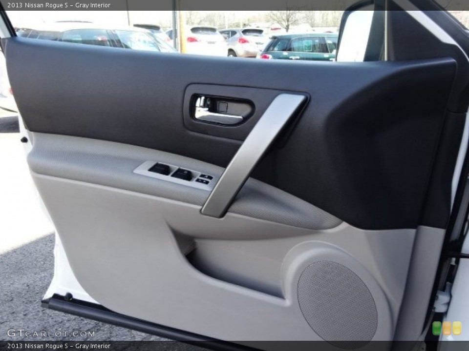 Gray Interior Door Panel for the 2013 Nissan Rogue S #103332776