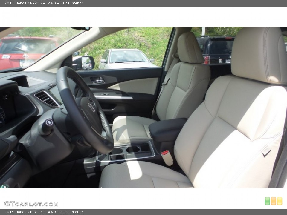 Beige 2015 Honda CR-V Interiors