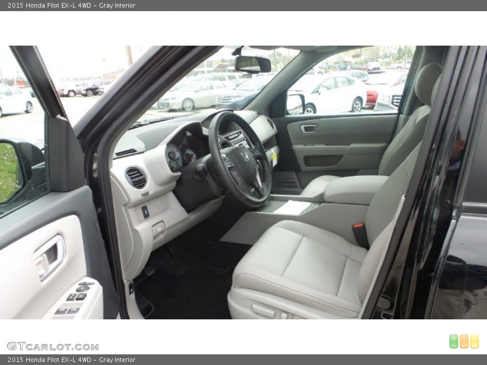 Gray Interior Photo for the 2015 Honda Pilot EX-L 4WD #103334759