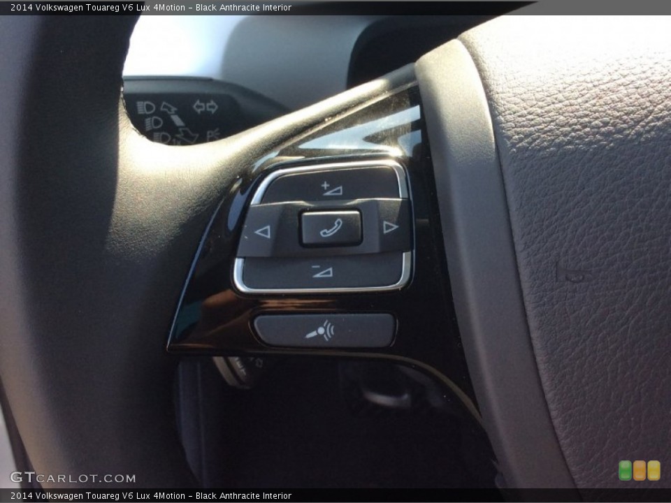 Black Anthracite Interior Controls for the 2014 Volkswagen Touareg V6 Lux 4Motion #103336019