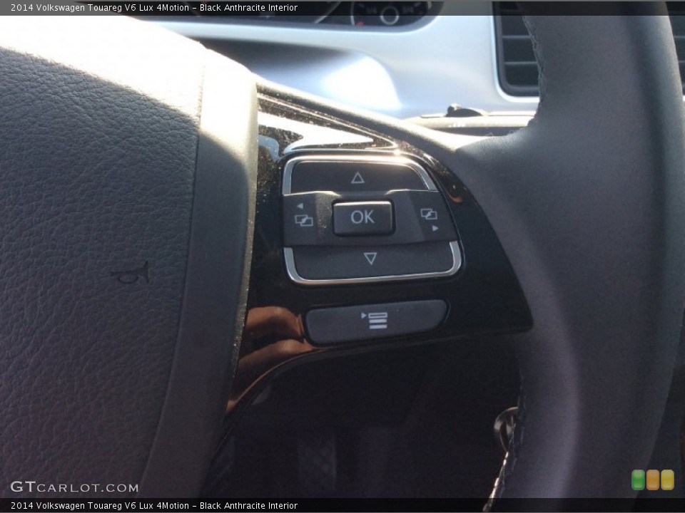 Black Anthracite Interior Controls for the 2014 Volkswagen Touareg V6 Lux 4Motion #103336043