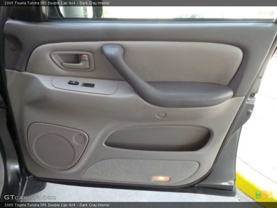 Dark Gray Interior Door Panel for the 2005 Toyota Tundra SR5 Double Cab 4x4 #103338020