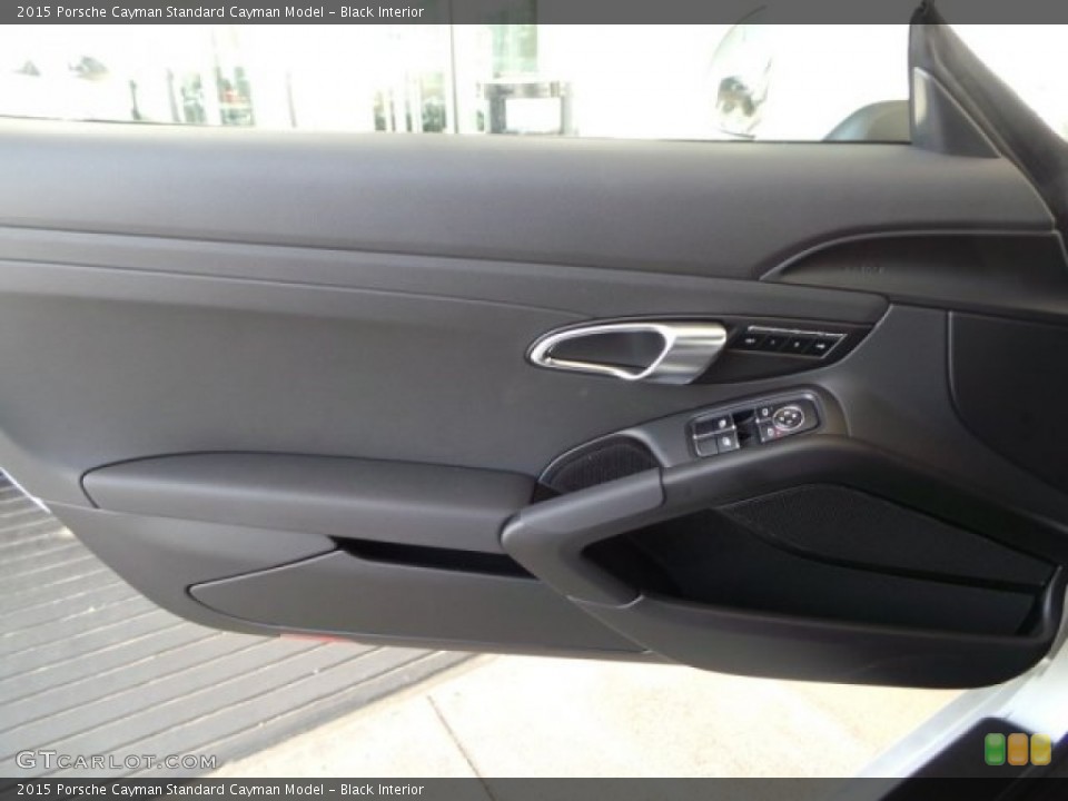 Black Interior Door Panel for the 2015 Porsche Cayman  #103339466