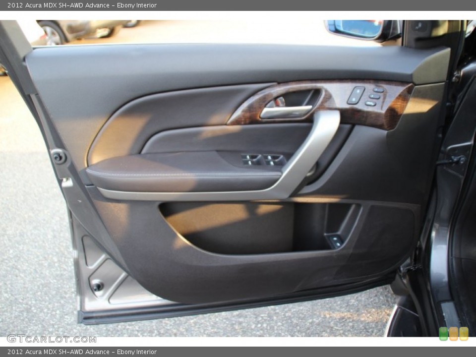 Ebony Interior Door Panel for the 2012 Acura MDX SH-AWD Advance #103340141