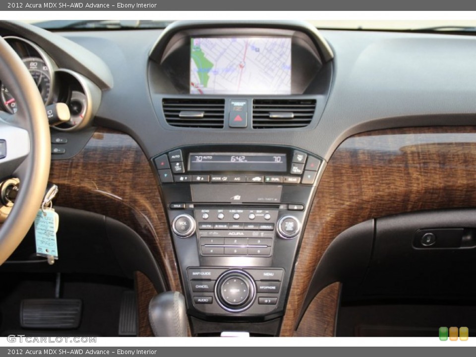 Ebony Interior Controls for the 2012 Acura MDX SH-AWD Advance #103340300