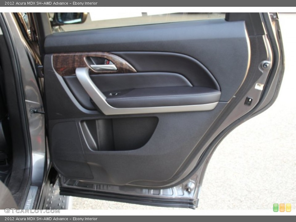 Ebony Interior Door Panel for the 2012 Acura MDX SH-AWD Advance #103340447