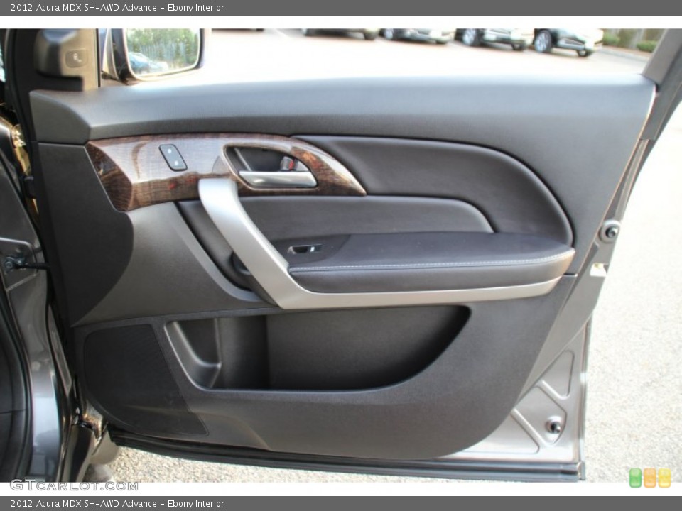 Ebony Interior Door Panel for the 2012 Acura MDX SH-AWD Advance #103340484