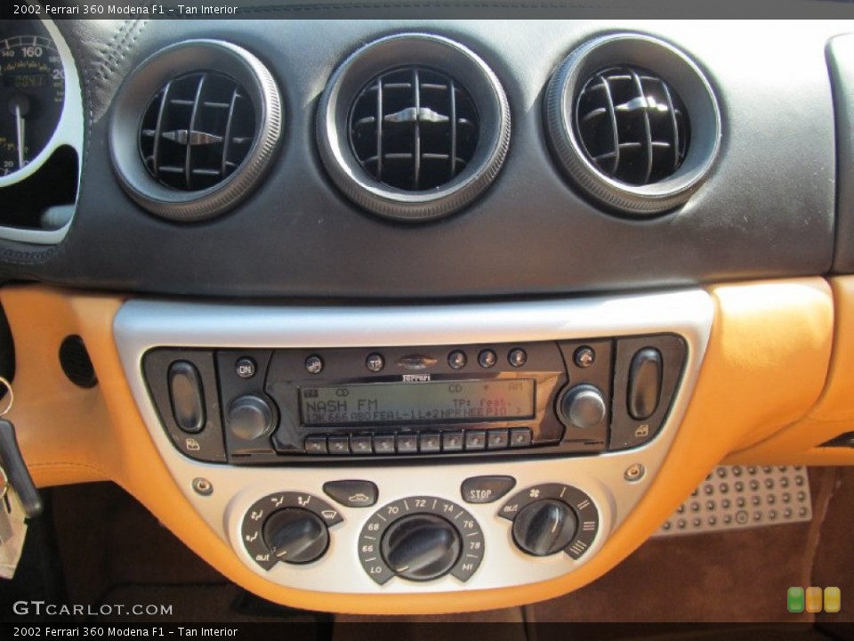 Tan Interior Controls for the 2002 Ferrari 360 Modena F1 #103340708