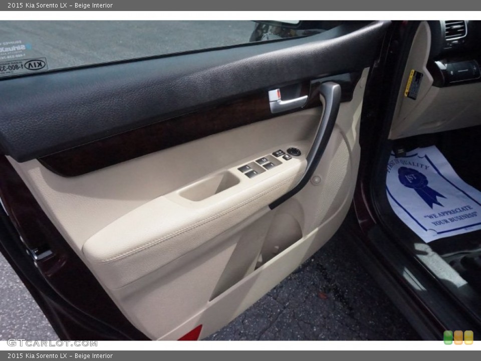Beige Interior Door Panel for the 2015 Kia Sorento LX #103340893