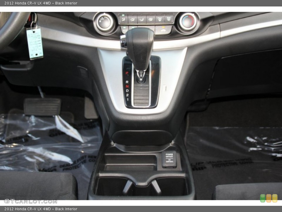Black Interior Transmission for the 2012 Honda CR-V LX 4WD #103343024