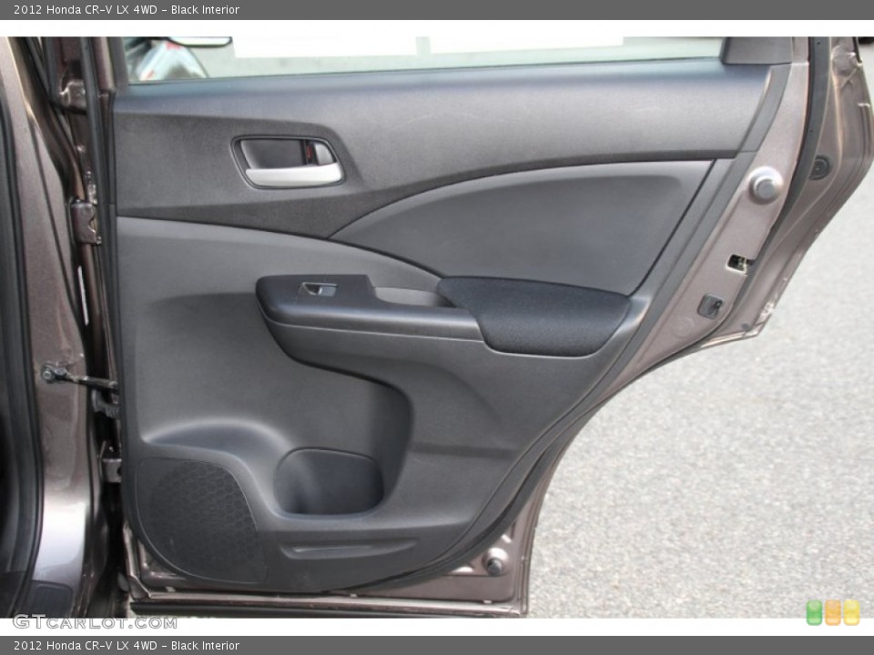 Black Interior Door Panel for the 2012 Honda CR-V LX 4WD #103343156