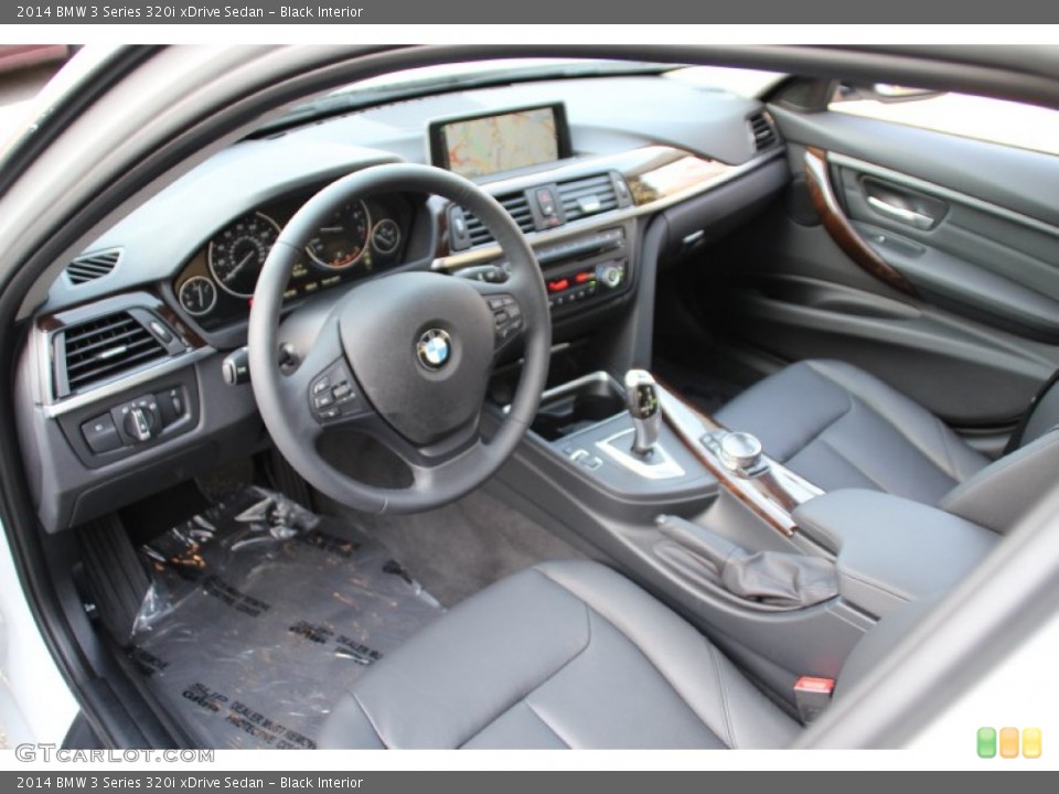 Black Interior Photo for the 2014 BMW 3 Series 320i xDrive Sedan #103344920