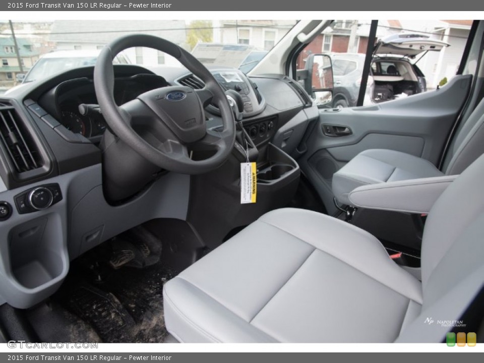 Pewter Interior Photo for the 2015 Ford Transit Van 150 LR Regular #103348886