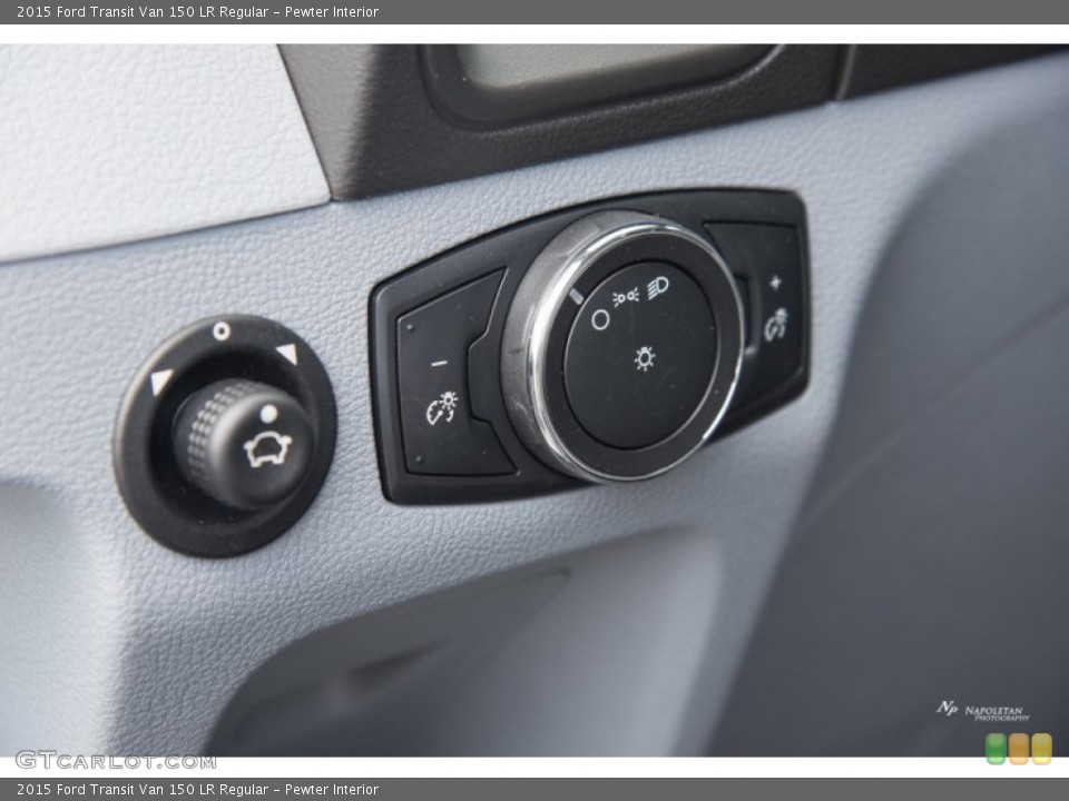 Pewter Interior Controls for the 2015 Ford Transit Van 150 LR Regular #103349010