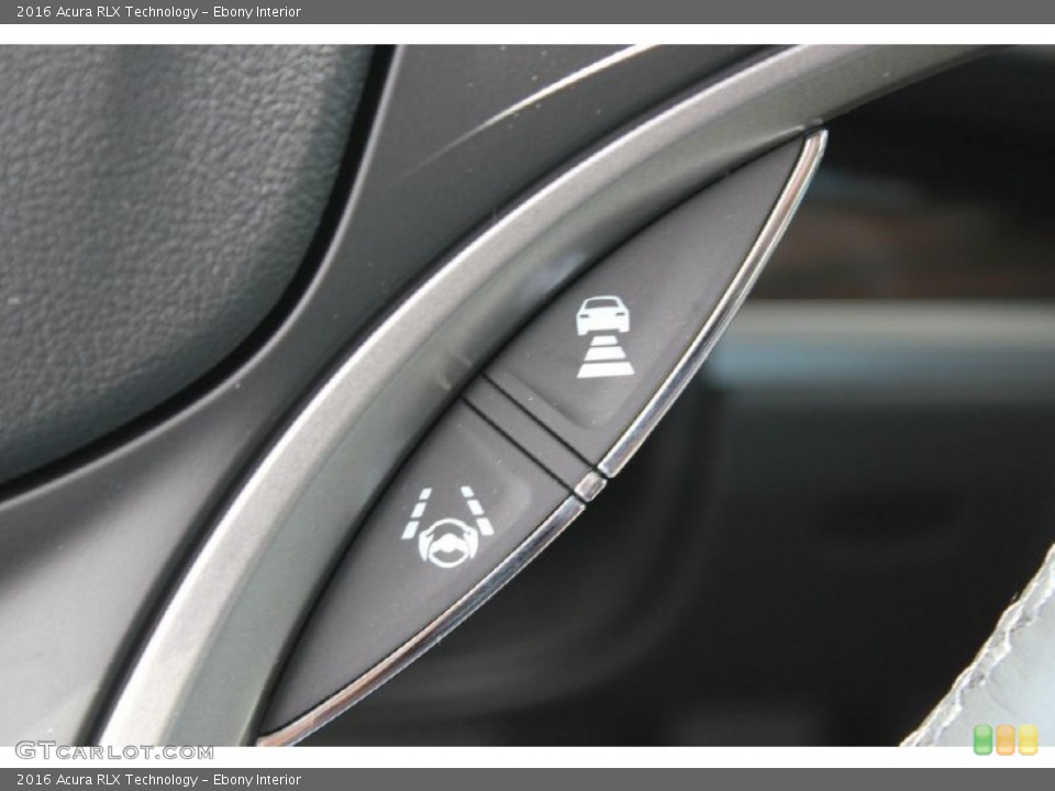 Ebony Interior Controls for the 2016 Acura RLX Technology #103350065