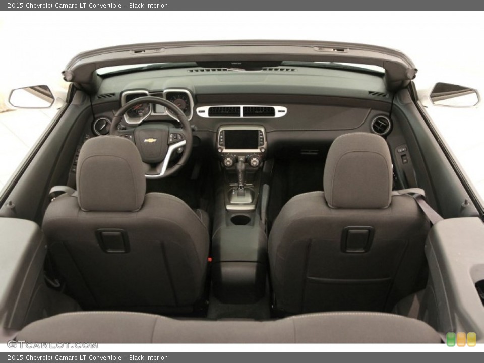 Black Interior Dashboard for the 2015 Chevrolet Camaro LT Convertible #103350083
