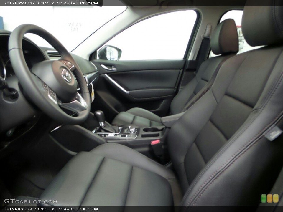 Black Interior Photo for the 2016 Mazda CX-5 Grand Touring AWD #103350736