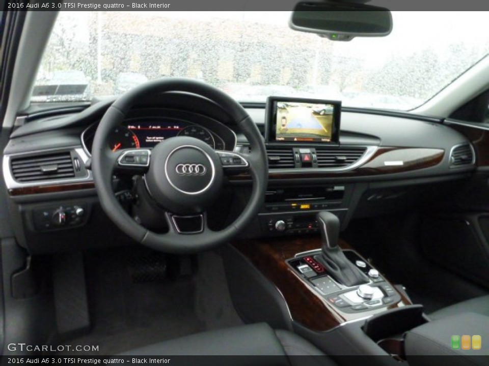 Black Interior Dashboard for the 2016 Audi A6 3.0 TFSI Prestige quattro #103354664