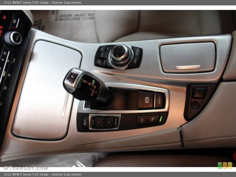Everest Gray Interior Transmission for the 2012 BMW 5 Series 535i Sedan #103356155